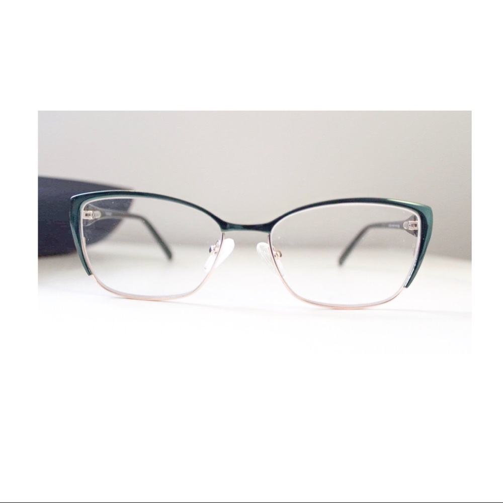 Prescription Emerald Green Glasses